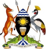 Uganda coat of arms shown on the Ministry of Works and Transport services portal